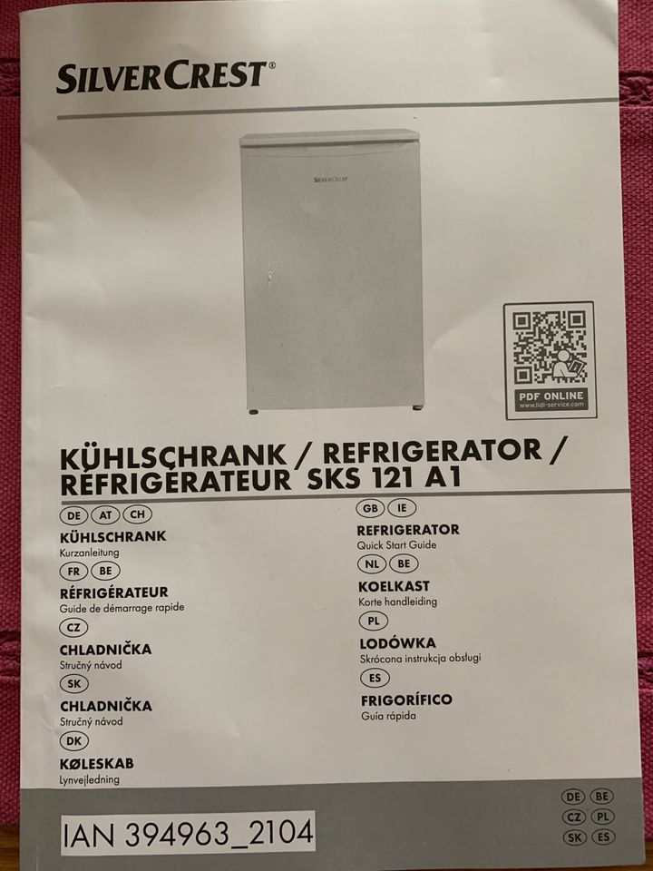 SilverCrest Kühlschrank SKS 121 A1 in Baden-Württemberg - Rastatt |  Kühlschrank & Gefrierschrank gebraucht kaufen | eBay Kleinanzeigen ist  jetzt Kleinanzeigen