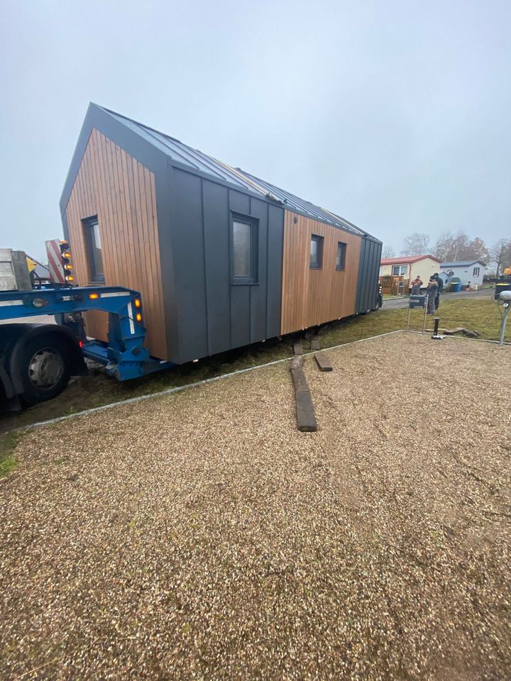 MODULHAUS Tiny House 10,00x3,60x3,80m (36m²) bezugsfertig mit Baugenehmigung, 1. Wohnsitz geeignet in Tornesch