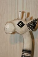 Giraffe (h=148 cm) Holz Figur bemalt Skulptur Statue Deko African Bayern - Röhrnbach Vorschau