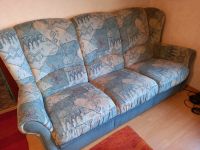 Sofa, Couch grün/beige gemustert (paradiso) Saarland - Eppelborn Vorschau