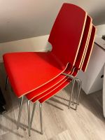 IKEA „Vilmar“ rot (4 Stück) Wandsbek - Hamburg Sasel Vorschau