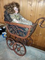 Kleiner Deko Puppenwagen mit Puppe Saarland - Großrosseln Vorschau