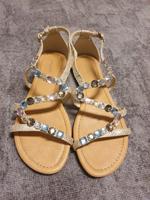 Sandalen mit Schmucksteinen Bayern - Geretsried Vorschau