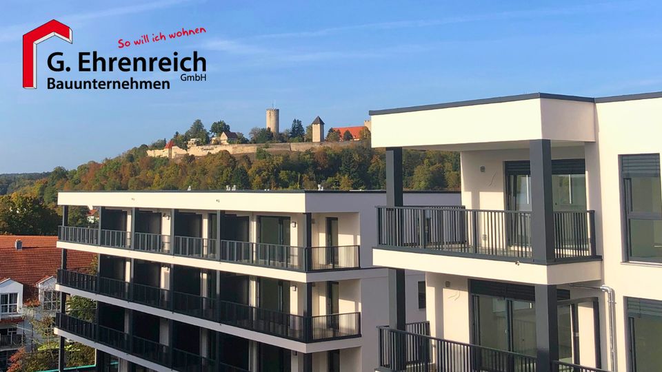 Neubau-Penthousewohnungen in 93133 Burglengenfeld "Spitalgärten", mit Südwest-Balkon in Burglengenfeld