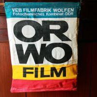 ORWO  Film Werbung Banner Fahne Wandbehang Rheinland-Pfalz - Mainz Vorschau