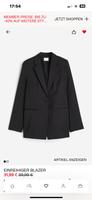 H&M BLAZER SCHWARZ Hessen - Hungen Vorschau