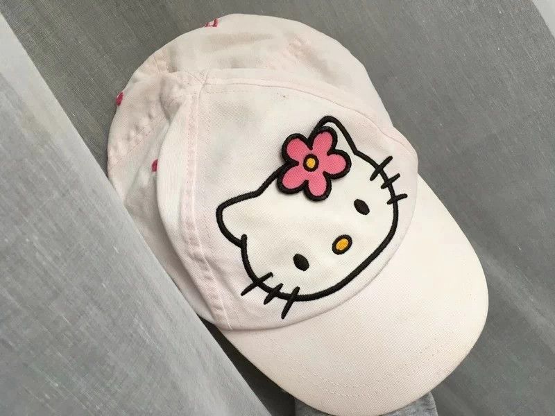 H&M rosa Cap Mädchen Kappe Schirmmütze Hello Kitty 3-6 Jahre in Wistedt