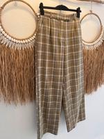 Zara Hose Stoffhose weites Bein kariert high waist S Schleswig-Holstein - Neumünster Vorschau