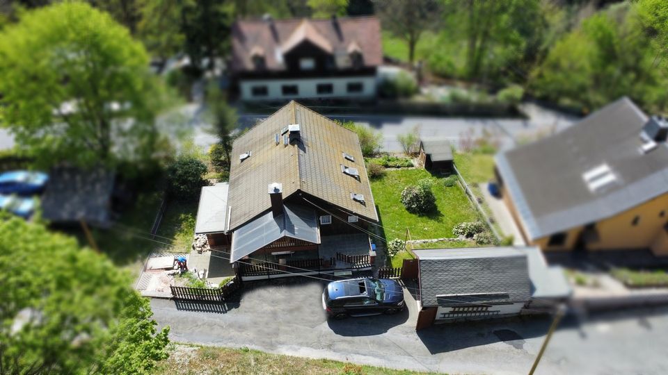 Idyllisch wohnen am Waldrand! Gemütliches Haus in Wernesgrün! in Steinberg