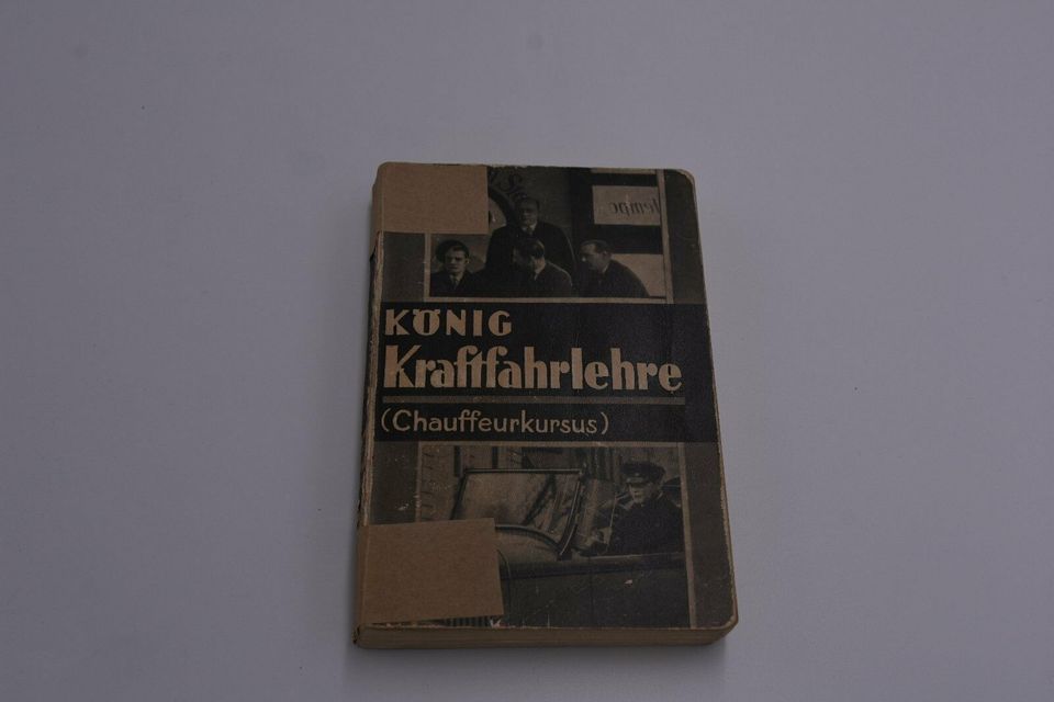 Buch "Kraftfahrlehre (Chauffeurkursus)" Antiquariat 1932 in Erdmannhausen