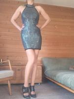 GUESS klitzer Kleid Gr L oder 36 / 38 Viskose Bayern - Otterfing Vorschau