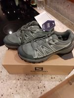 Salomon Damen Wanderschuhe Trekkingschuhe Barrakee Grün Neu NP60E Bayern - Train Vorschau