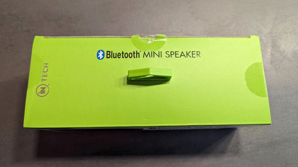 In-tech Bluetooth Mini Lautsprecher - Baustellenradio *neu, Rechn in Stapelburg