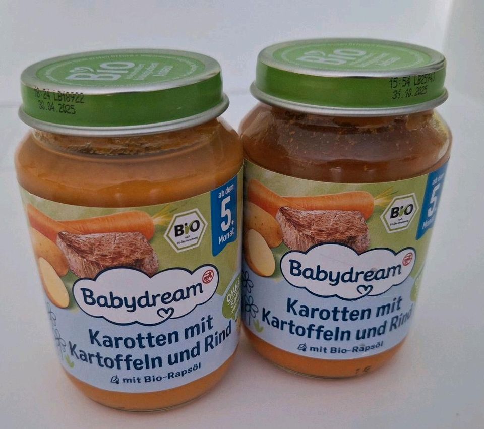 Babygläschen-Paket ab 5. Monat (Babynahrung/ Babydream) in Wunstorf