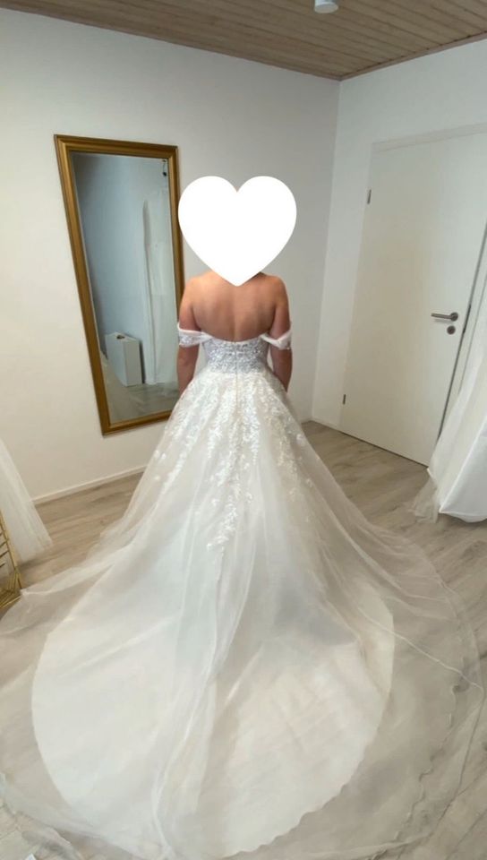 Brautkleid * Hochzeitskleid * Demetrios * Floral * Prinzessin * in Köln