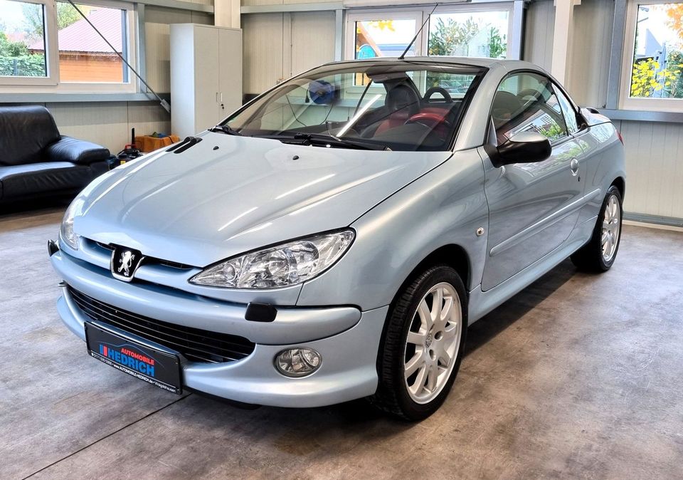 Peugeot 206 Cabriolet CC Platinum|KLIMA|SITZHEIZUNG in Waigolshausen