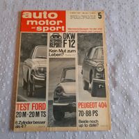 Zeitschrift auto motor und sport Ausgabe 5/1965 DKW F12 Peugeot Bayern - Würzburg Vorschau