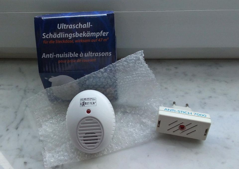 2 Ultraschall-Schädlingsbekämpfer/Anti-Stich für die Steckdose in Bebra