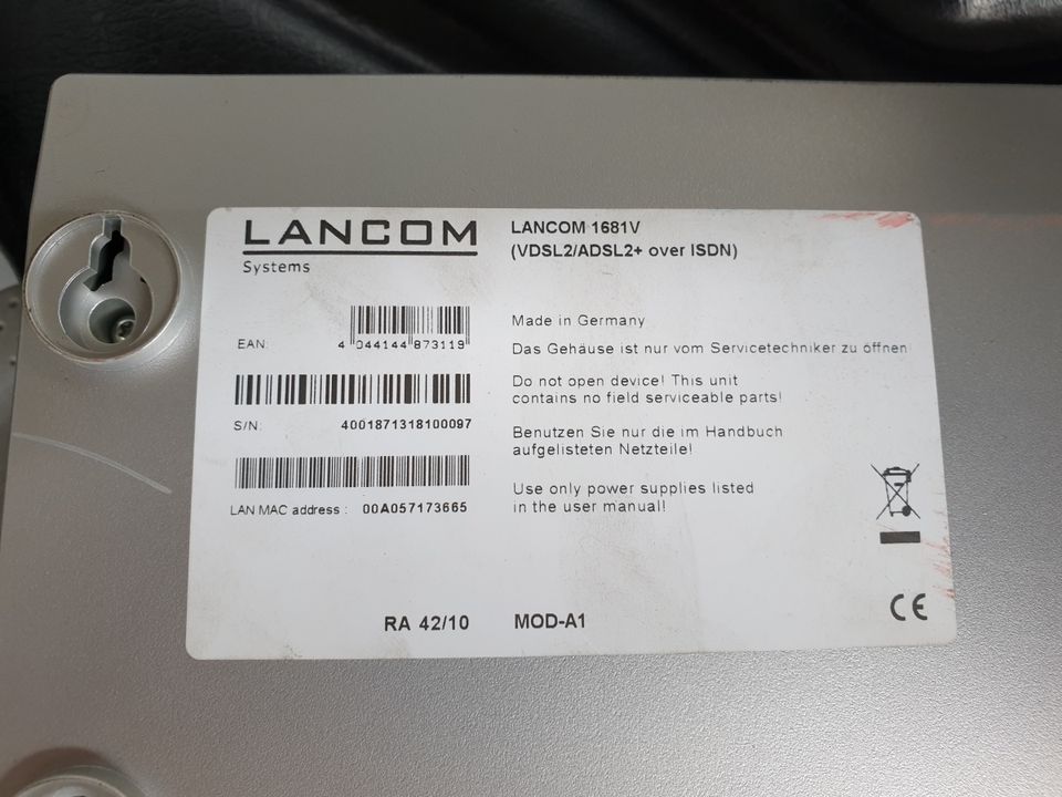 Lancom 1681V VDSL Router in Burscheid