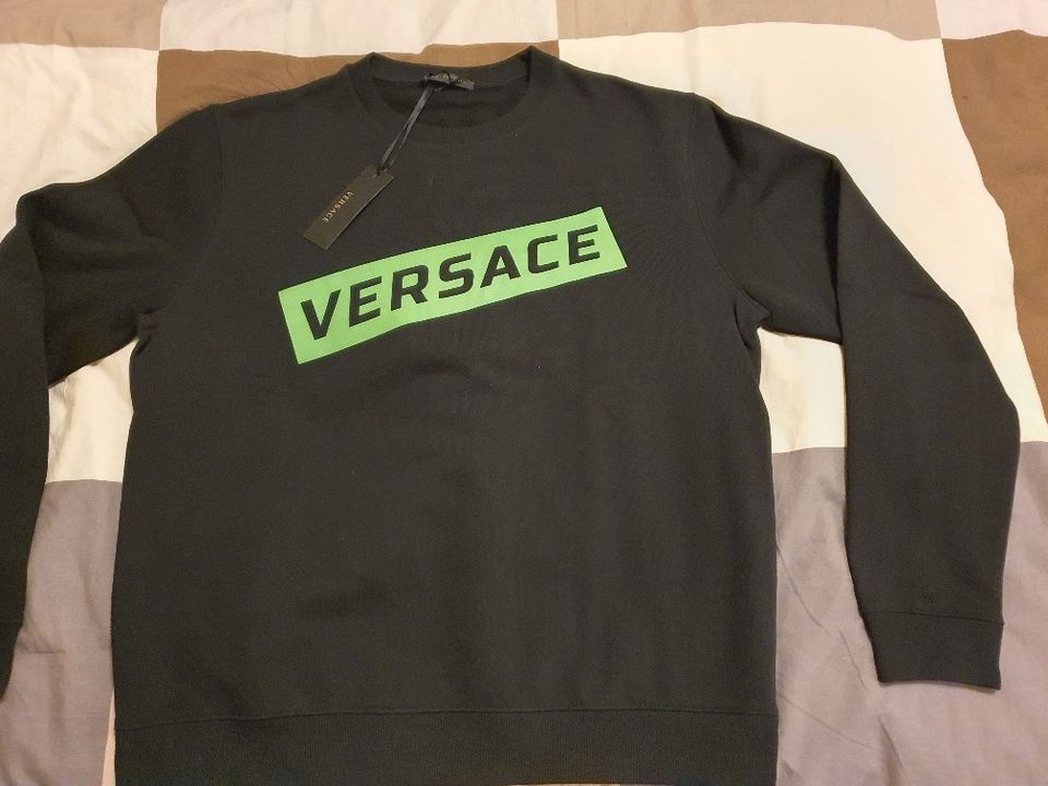 Versace Sweatshirt Pullover L 50 Neu uvp 550€ made in Italy in Frankfurt am Main