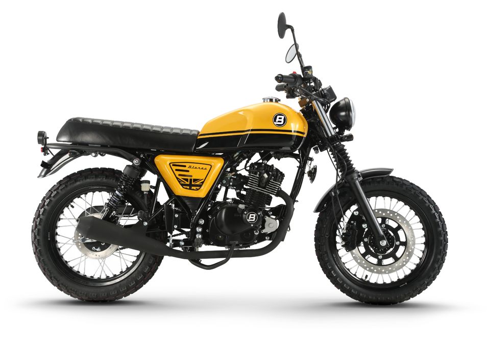 Bluroc Legend 125 ccm | NEU | A1/B196 | yellow-black | no Brixton in Siebenbäumen