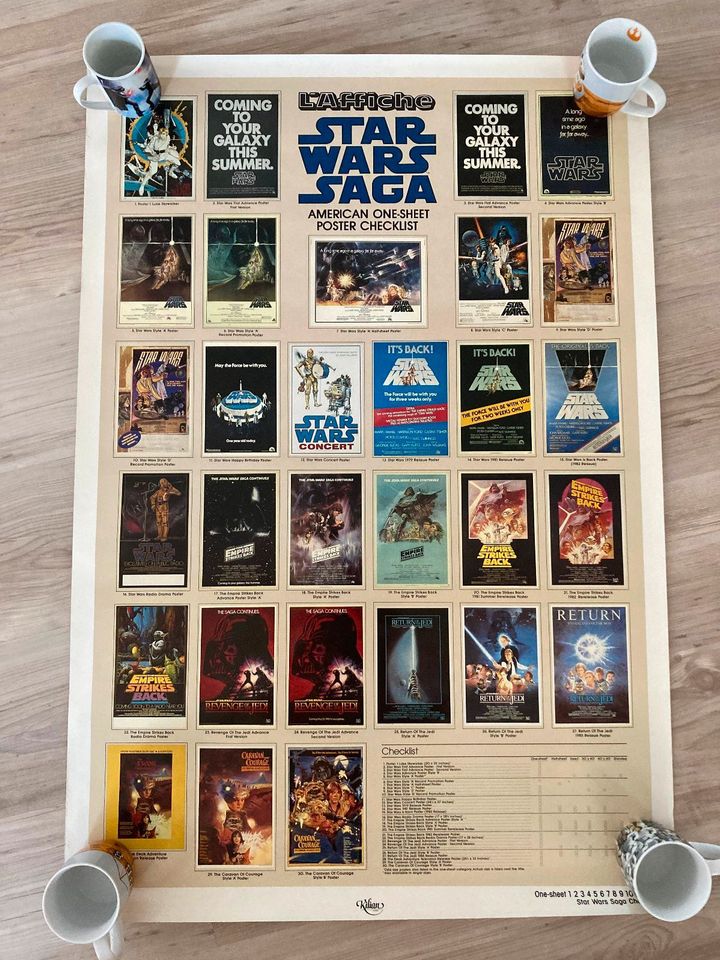 Vintage STAR WARS Kinoposter Sammlung - SELTEN - 17 Stück in Braunschweig