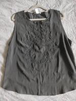 schwarze kurzarm Bluse Gr. 46 H&M Dortmund - Körne Vorschau