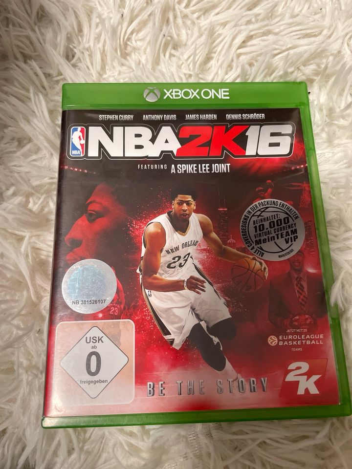 NBA2K16 Xbox spiel in Döbeln