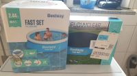 Bestway Fast Set Aufstellpool Ø 244 x 61 cm + passende Abdeckplan Bayern - Stegaurach Vorschau