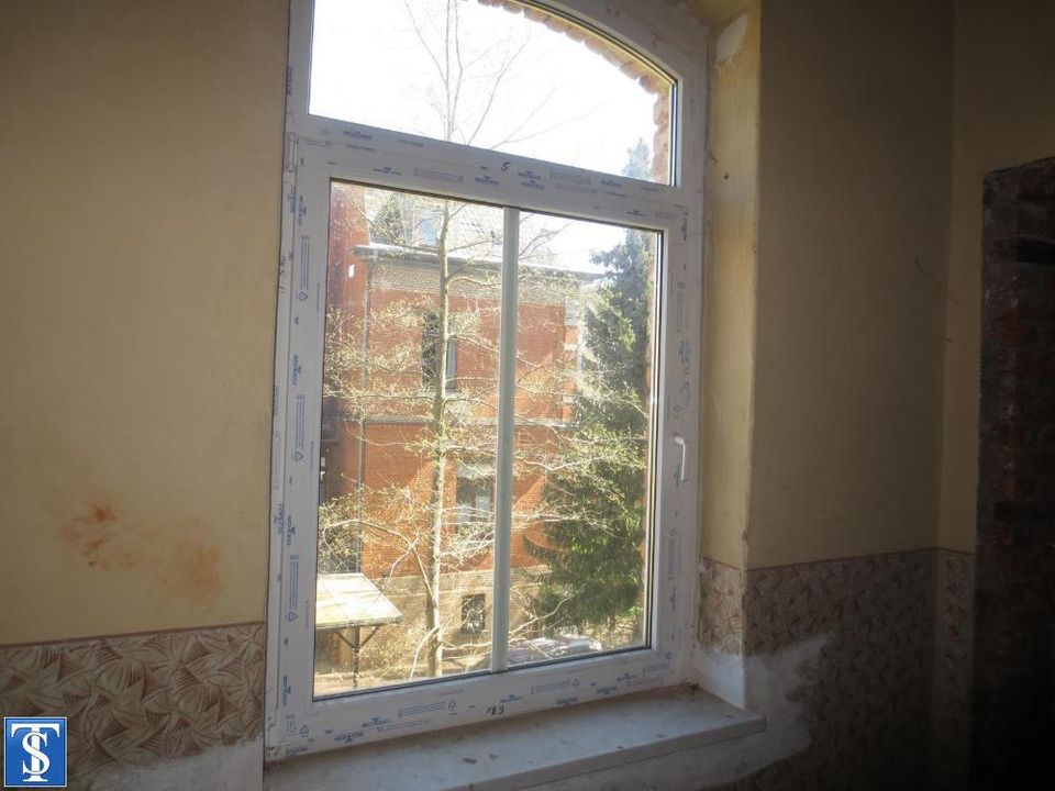 entkerntes teilsaniertes Mehrfamilienhaus sucht Liebhaber für Fertigstellung Sanierung zentrumsnah in Greiz in Greiz