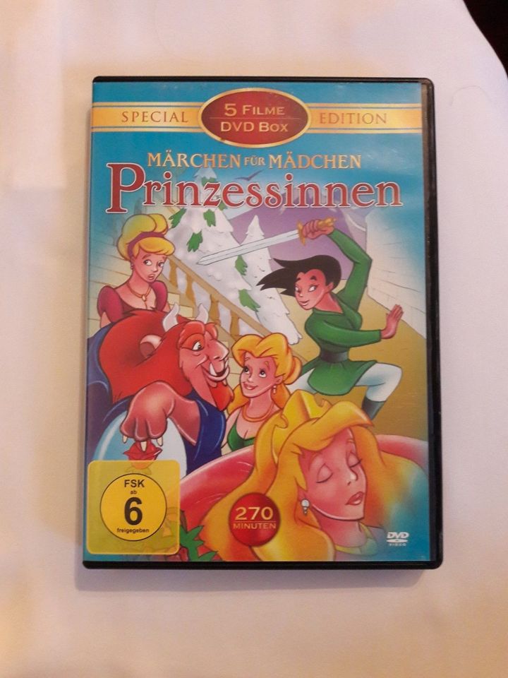 Märchen für Mädchen Prinzessinnen DVD in Nauen