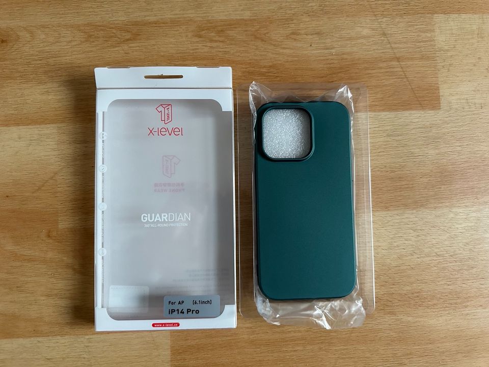 iPhone 14 Pro Hülle, Case X-Level Grün NEU in Hanau