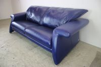 Rolf Benz Leder Couch Blau Dreisitzer Sofa Modern Seltenes Design Friedrichshain-Kreuzberg - Kreuzberg Vorschau