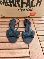 Sandalen schwarz Größe 38 Niedersachsen - Buxtehude Vorschau