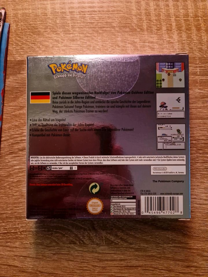 Nintendo 3ds Pokemon Crystal Edition Code in Dötlingen