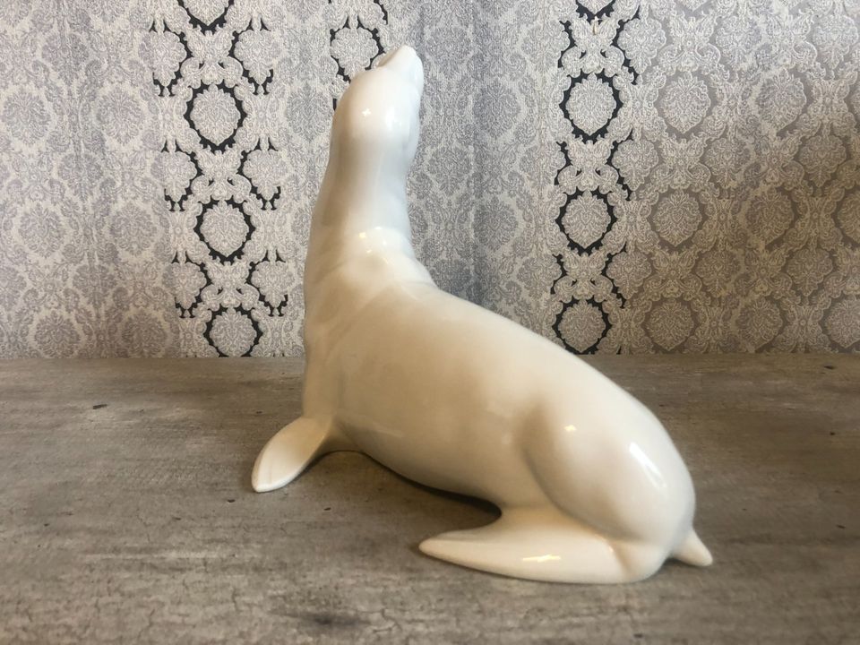 Hutschenreuther Porzellan Figur Seelöwe Robbe Seehund in Solingen