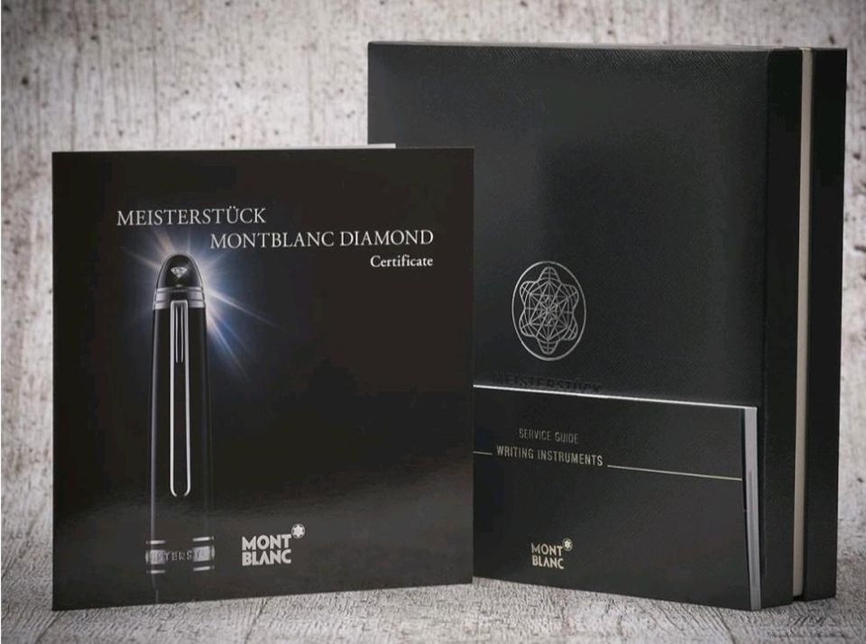 Montblanc Meisterstück Classique Diamant Kugelschreiber Etui Box in Berlin
