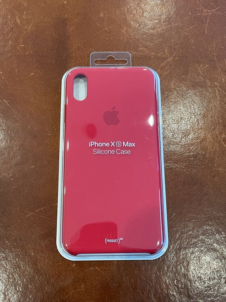 Original Apple iPhone XS MAX Silikon Case Hülle Product Red NEU in  Nordrhein-Westfalen - Hiddenhausen | Apple iPhone gebraucht kaufen | eBay  Kleinanzeigen ist jetzt Kleinanzeigen