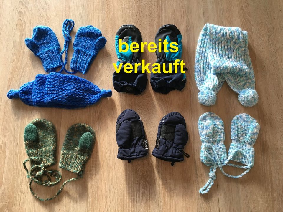 Handschuhe Winterhandschuhe Fäustlinge Gr. 94/104 und kleiner in Schwerin