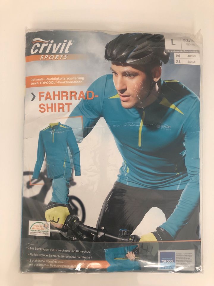 Crivit Herren Fahrradshirt Sportshirt Sportoberteil Gr. L NEU OVP in Hessen  - Kassel | eBay Kleinanzeigen ist jetzt Kleinanzeigen