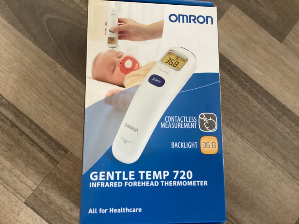 OMRON Gentle Temp 720 kontaktlos Infrarot Fieberthermometer NEU in Bad Berka