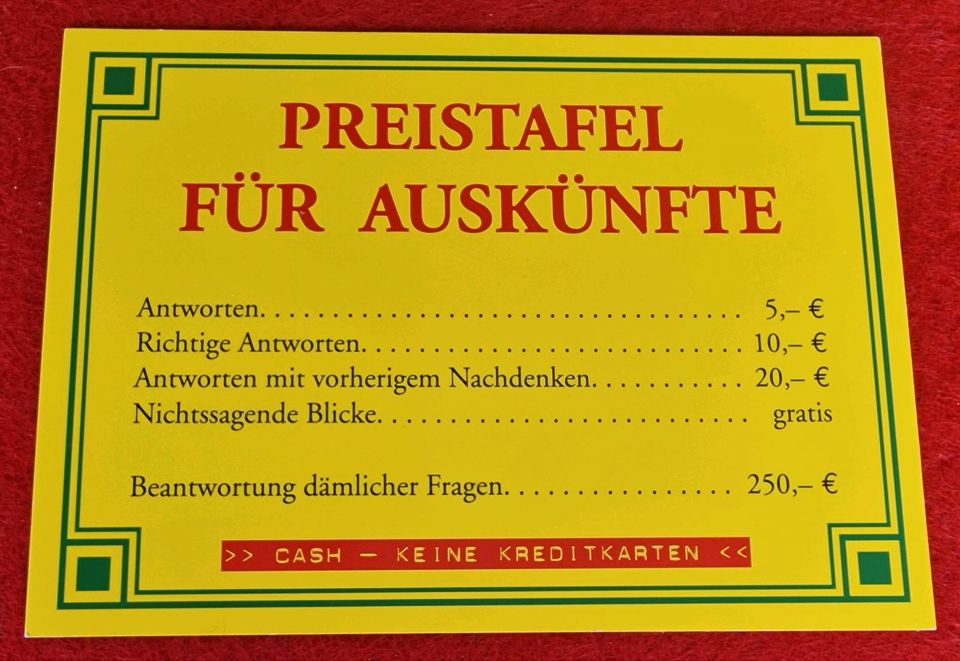 Postkarte Auskünfte in Köln