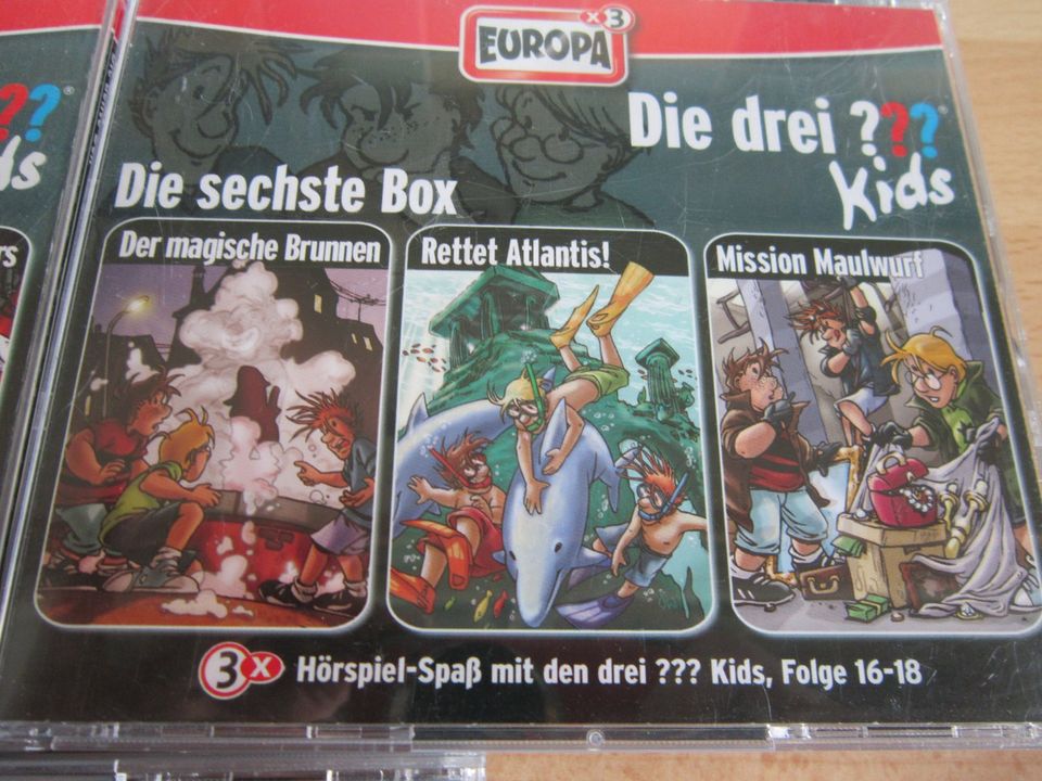 Die 3 Fragezeichen Kids - CD Konvolut mit Boxen - Komplettpreis in Leer (Ostfriesland)