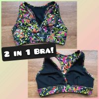 Zumba Fitness Bra 2 in 1 Größe S Schwarz Bunt Tanzen Niedersachsen - Bad Pyrmont Vorschau