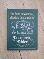 Hochzeit Schild dekoration Hessen - Wetzlar Vorschau