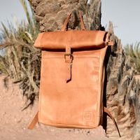 VIVIFY Echt Leder Rolltop Rucksack Herren, Damen, Handgemacht Sachsen - Zittau Vorschau