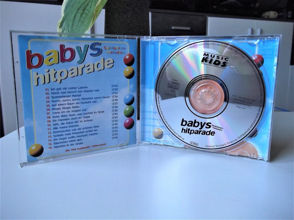 CD Babys Hitparade Spieluhren-Melodien in Bellingen