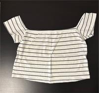 Off-Shoulder T-Shirt, weiss Bayern - Miltenberg Vorschau
