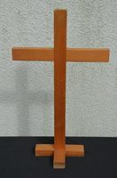 Kreuz, aus Echtholz gearbeitet, abgerundete Ecken, liebevoll gear Baden-Württemberg - Reutlingen Vorschau