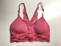 BH/Bustier XS Hunkemöller dunkelrot/rot mit Spitze Bayern - Vaterstetten Vorschau